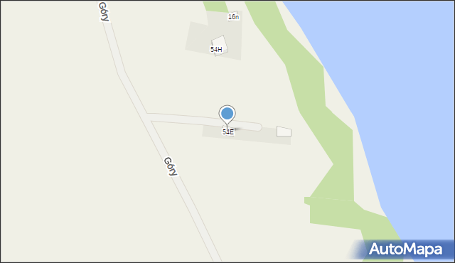 Garbicz, Garbicz, 54E, mapa Garbicz