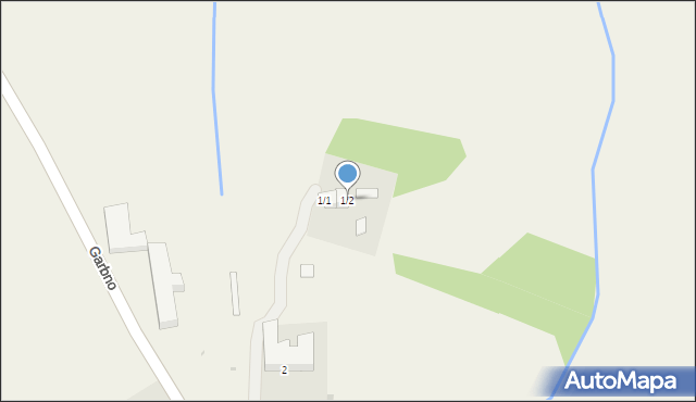 Garbno, Garbno, 1/2, mapa Garbno