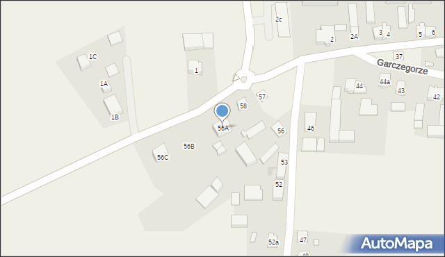 Garczegorze, Garczegorze, 56A, mapa Garczegorze