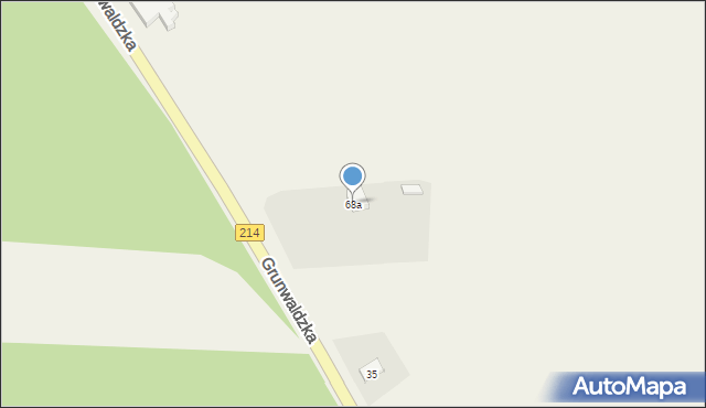 Garczegorze, Garczegorze, 68a, mapa Garczegorze