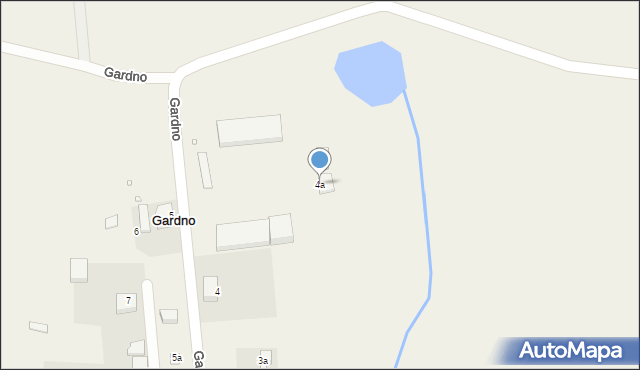 Gardno, Gardno, 4a, mapa Gardno