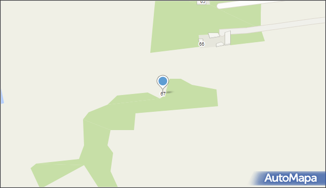 Gardzienice-Kolonia, Gardzienice-Kolonia, 67, mapa Gardzienice-Kolonia