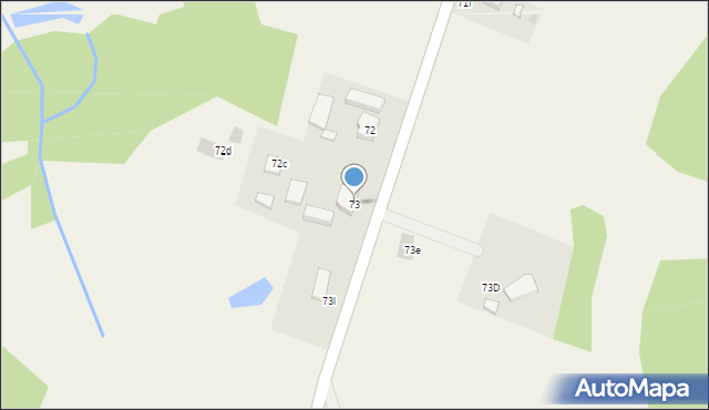 Gardzko, Gardzko, 73, mapa Gardzko
