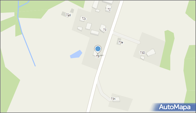 Gardzko, Gardzko, 73l, mapa Gardzko