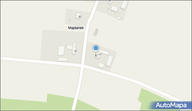 Gardzko, Gardzko, 81, mapa Gardzko