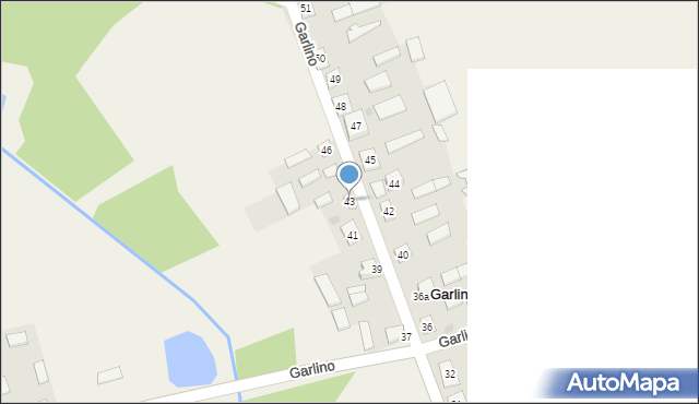 Garlino, Garlino, 43, mapa Garlino
