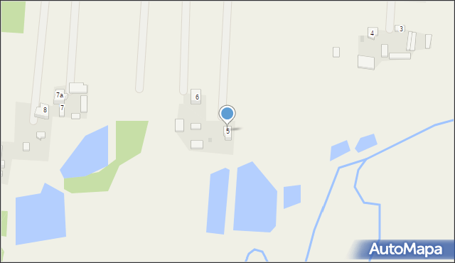 Garłów, Garłów, 5, mapa Garłów