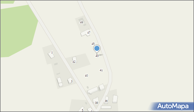 Garnowo, Garnowo, 43, mapa Garnowo