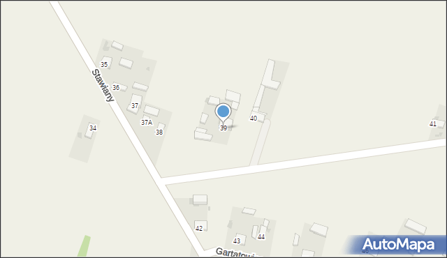 Gartatowice, Gartatowice, 39, mapa Gartatowice