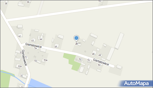 Gartatowice, Gartatowice, 46, mapa Gartatowice