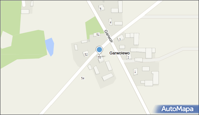 Garwolewo, Garwolewo, 53, mapa Garwolewo