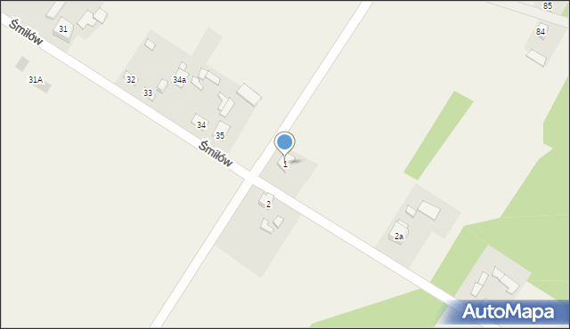 Gąsawy Rządowe, Gąsawy Rządowe, 1, mapa Gąsawy Rządowe