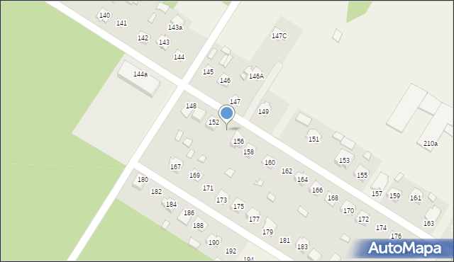 Gąsawy Rządowe, Gąsawy Rządowe, 154, mapa Gąsawy Rządowe