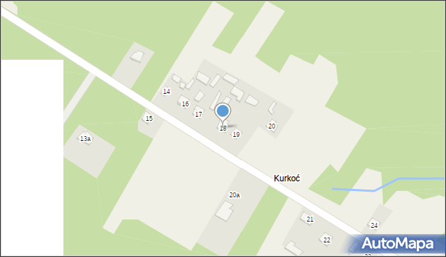 Gąsawy Rządowe, Gąsawy Rządowe, 18, mapa Gąsawy Rządowe