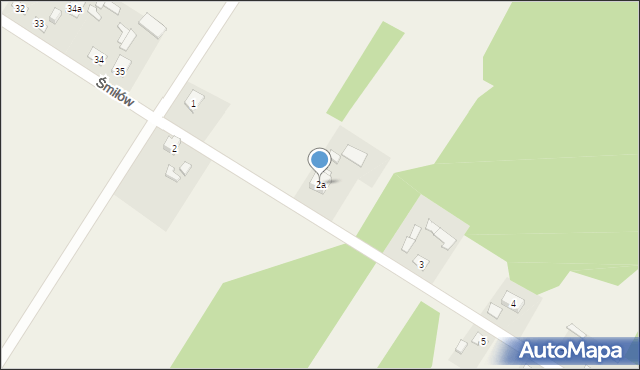 Gąsawy Rządowe, Gąsawy Rządowe, 2a, mapa Gąsawy Rządowe