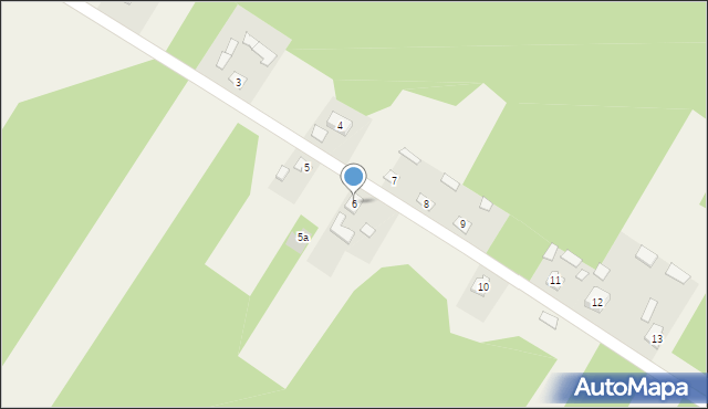 Gąsawy Rządowe, Gąsawy Rządowe, 6, mapa Gąsawy Rządowe