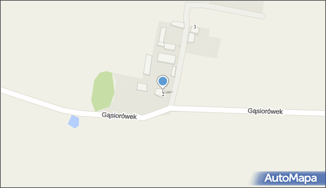 Gąsiorówek, Gąsiorówek, 2, mapa Gąsiorówek