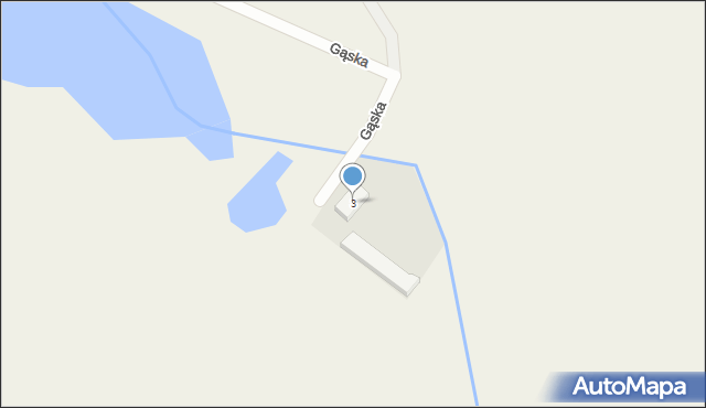 Gąska, Gąska, 3, mapa Gąska