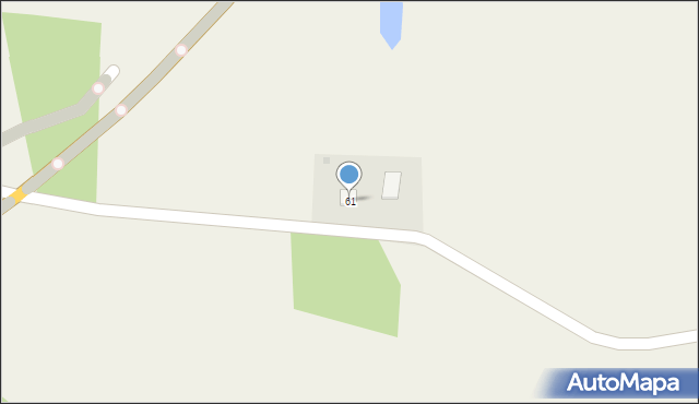 Gąski, Gąski, 61, mapa Gąski
