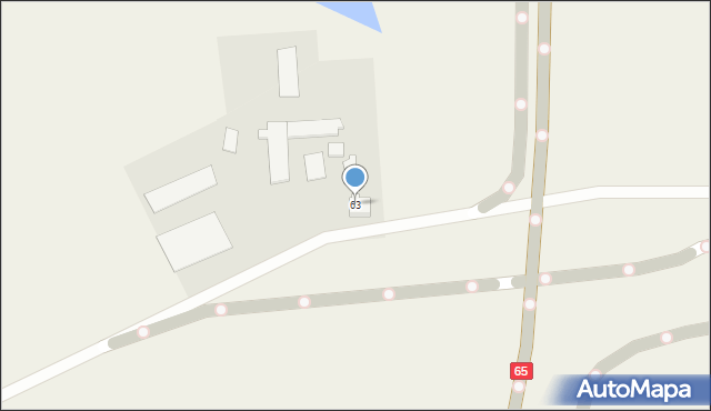 Gąski, Gąski, 63, mapa Gąski