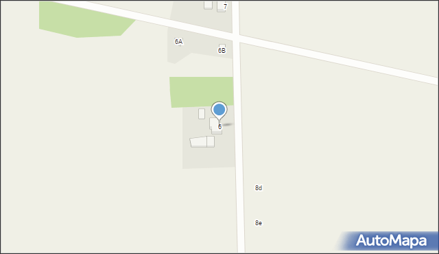 Gąskowo, Gąskowo, 6, mapa Gąskowo