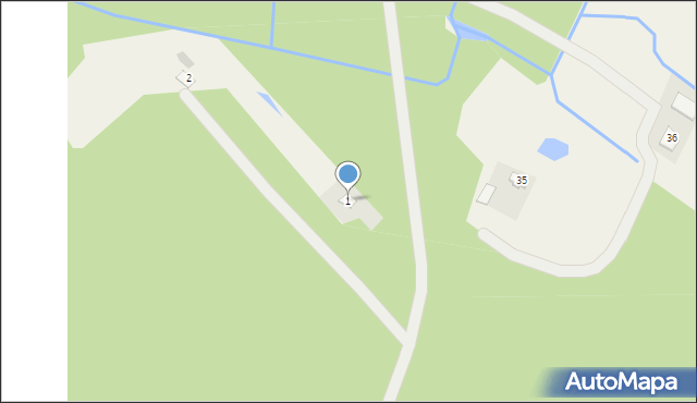 Gaśno, Gaśno, 1, mapa Gaśno