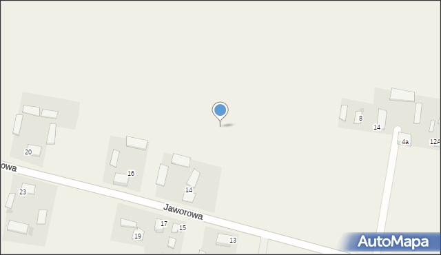 Gawartowa Wola, Gawartowa Wola, 18, mapa Gawartowa Wola