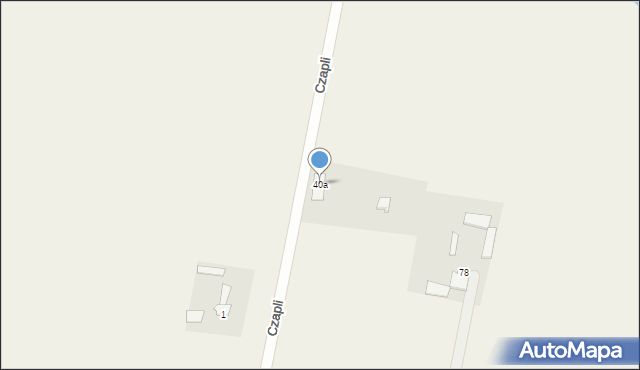 Gawartowa Wola, Gawartowa Wola, 40a, mapa Gawartowa Wola