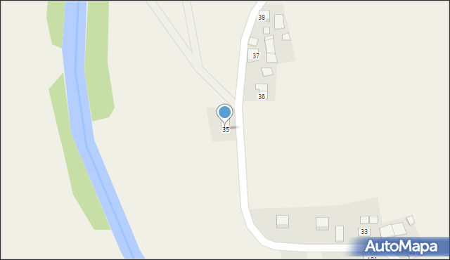 Gawłów, Gawłów, 35, mapa Gawłów
