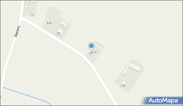 Gawłów, Gawłów, 63, mapa Gawłów