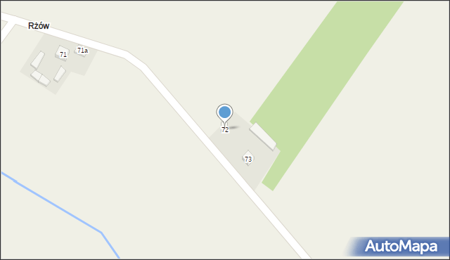 Gawłów, Gawłów, 72, mapa Gawłów