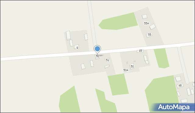 Gawłowo, Gawłowo, 52, mapa Gawłowo