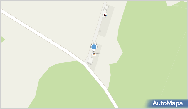 Gawroniec, Gawroniec, 32, mapa Gawroniec