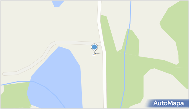 Gawroniec, Gawroniec, 40, mapa Gawroniec