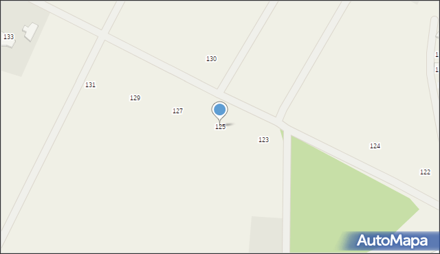 Gawrych Ruda, Gawrych Ruda, 125, mapa Gawrych Ruda