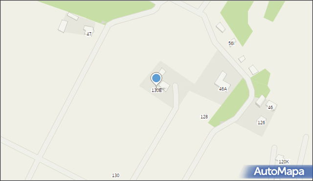 Gawrych Ruda, Gawrych Ruda, 130E, mapa Gawrych Ruda