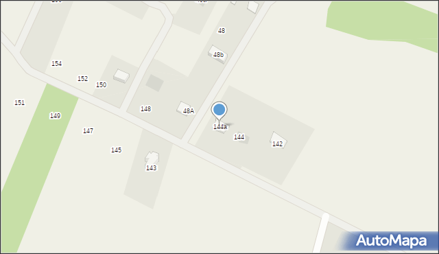 Gawrych Ruda, Gawrych Ruda, 144a, mapa Gawrych Ruda