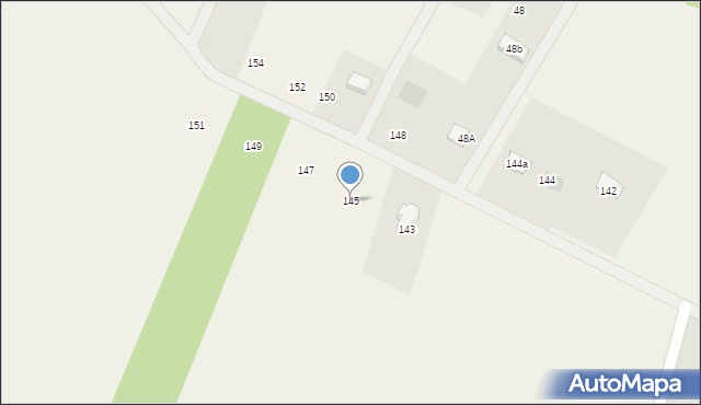 Gawrych Ruda, Gawrych Ruda, 145, mapa Gawrych Ruda