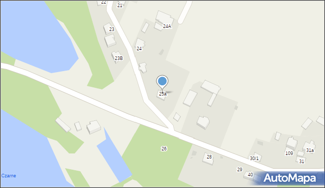 Gawrych Ruda, Gawrych Ruda, 25a, mapa Gawrych Ruda