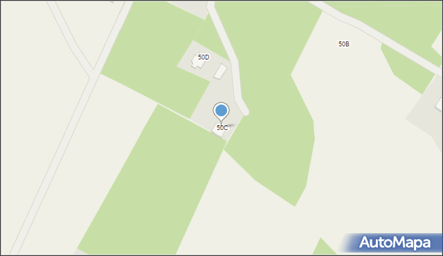 Gawrych Ruda, Gawrych Ruda, 50C, mapa Gawrych Ruda