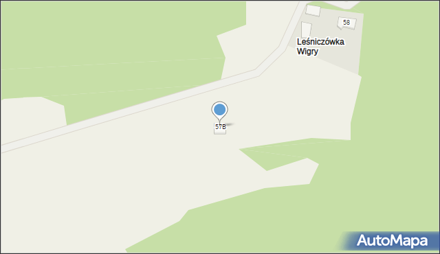 Gawrych Ruda, Gawrych Ruda, 57B, mapa Gawrych Ruda