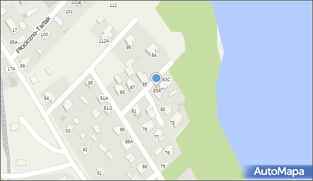 Gawrych Ruda, Gawrych Ruda, 83A, mapa Gawrych Ruda