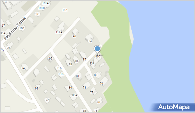 Gawrych Ruda, Gawrych Ruda, 83C, mapa Gawrych Ruda