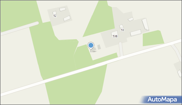 Gawrzyjałki, Gawrzyjałki, 53c, mapa Gawrzyjałki