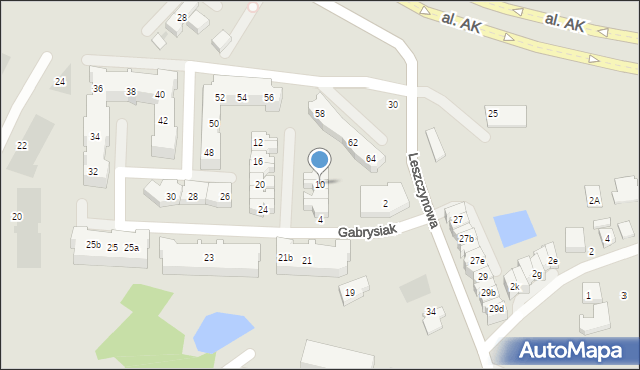 Gdańsk, Gabrysiak Aleksandry, 10, mapa Gdańska