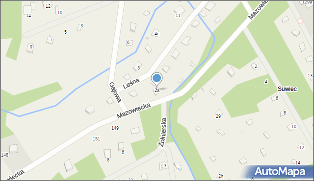 Kamieńczyk, Gajowa, 2a, mapa Kamieńczyk