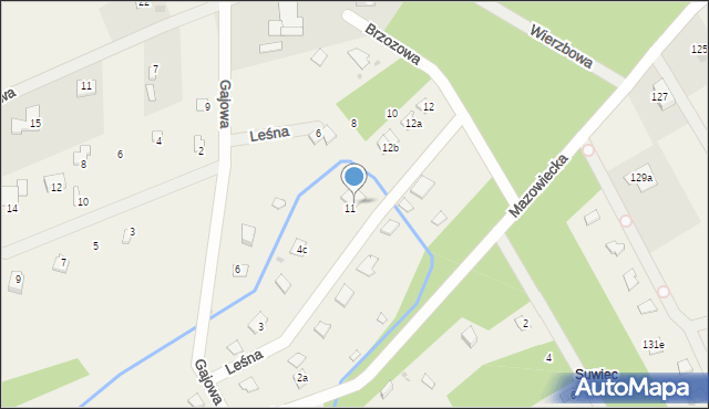 Kamieńczyk, Gajowa, 4e, mapa Kamieńczyk