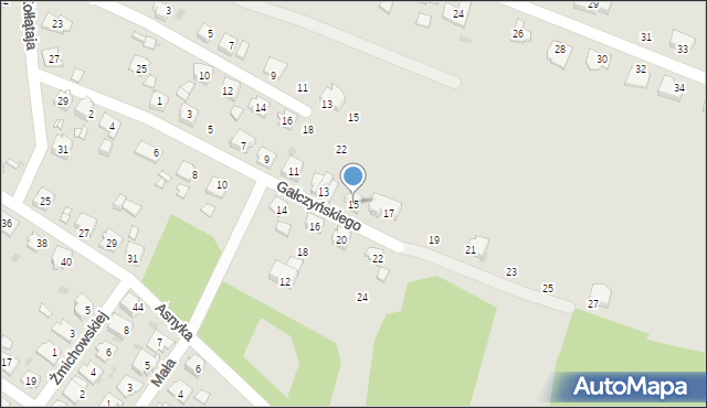 Kędzierzyn-Koźle, Gałczyńskiego Konstantego Ildefonsa, 15, mapa Kędzierzyna-Koźle