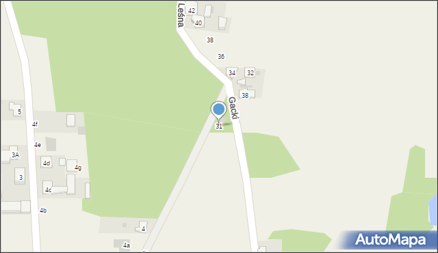 Kobierno, Gacki, 31, mapa Kobierno