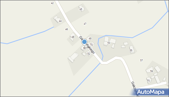 Landzmierz, Gałczyńskiego Konstantego Ildefonsa, 50, mapa Landzmierz